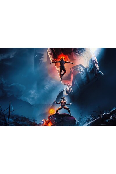 OEM Poster Deadpool și Wolverine la luptă, 61x90 cm, poster13392