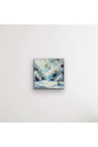 ASTRALTECH Winter Season Canvas Painting 60X60Cm