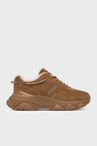 Guess Micola Logolu Süet Sneaker Ayakkabı FLFMI3SUE12 Kadın AYAKKABI FLFMI3 S...