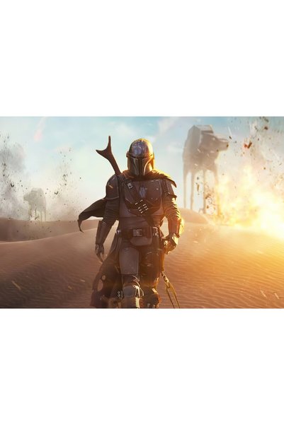 OEM Αφίσα Ο Μανταλοριανός 4k Εικονογράφηση 2020, 61x90 εκ., poster14085