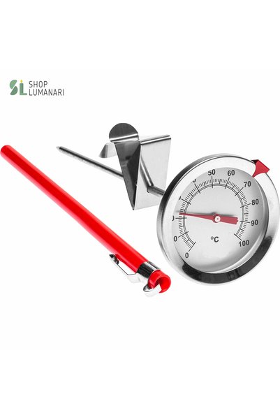 ShopLumanari Analog thermometer for soy wax