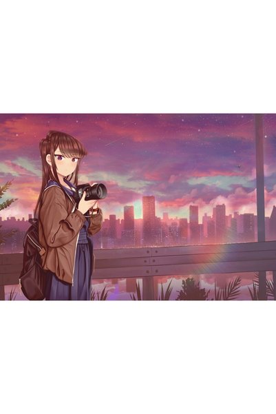 OEM Αφίσα Komi San Wa Comyushou Desu Anime Αστικό Τοπίο 4k, 61x90 εκ., poster...