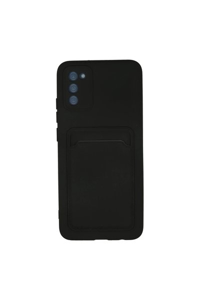 kumkumticaret Samsung Galaxy A02S Case Kelvin Silicone with Business Card - B...