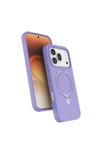 kumkumticaret Huawei Honor 600 Regal Magsafe Stand Cover - Lilac