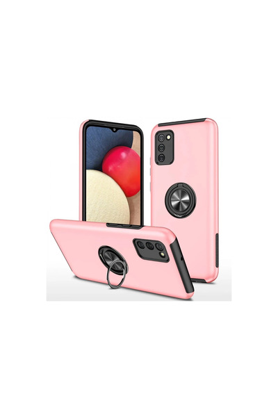 kumkumticaret Samsung galaxy a02s case elite ring cover - pink