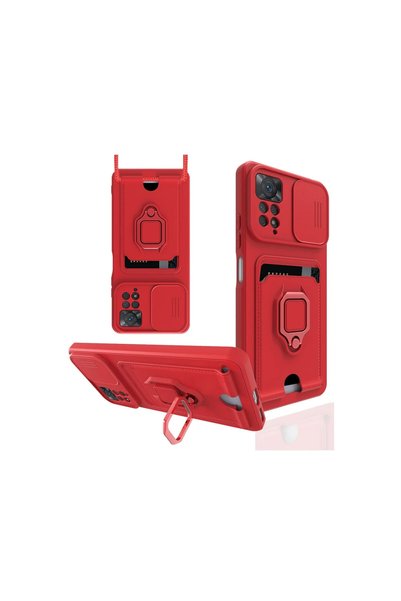 kumkumticaret Xiaomi redmi note 12 pro 4g case zuma business card ring silico...