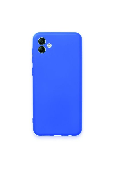 kumkumticaret Samsung Galaxy A04 Case First Silicone - Blue