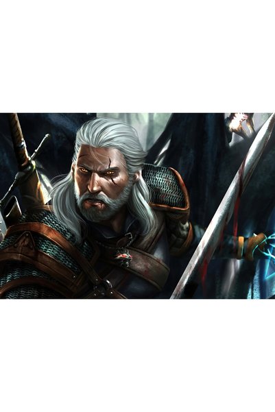 OEM Αφίσα 4k Witcher Artwork 2020, 61x90 εκ., poster14479