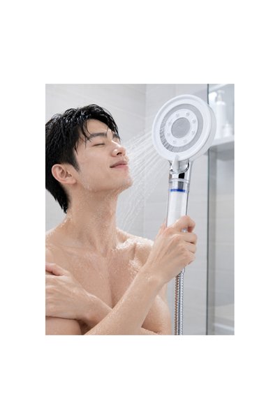 kumkumticaret Water Saving Filtered Shower Head High Pressure Modern Shower Head