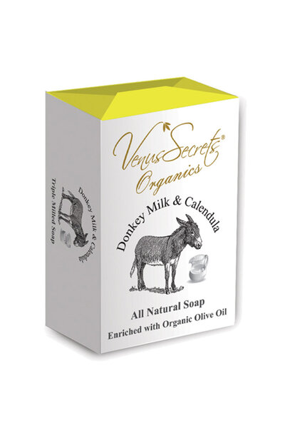 Venus Secrets Organics Σαπούνι με γάλα γαϊδούρας και καλέντουλα 110γρ.