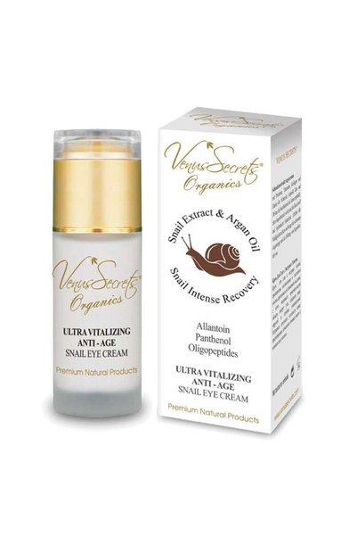 Venus Secrets Organics Κρέμα Ματιών με Ελαστίνη, Κολλαγόνο, Αργκάν και Ινοεκχ...