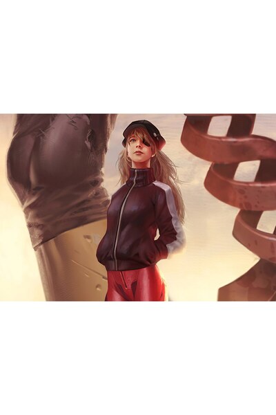 OEM Αφίσα Evangelion Asuka Langley, 61x90 εκ., poster16091