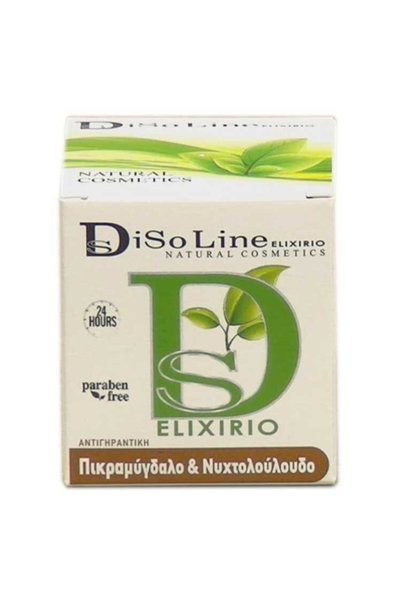 DisoLine Elixirio Αναζωογονητική Κρέμα Προσώπου με Πικραμύγδαλο και Νυχτολούλ...