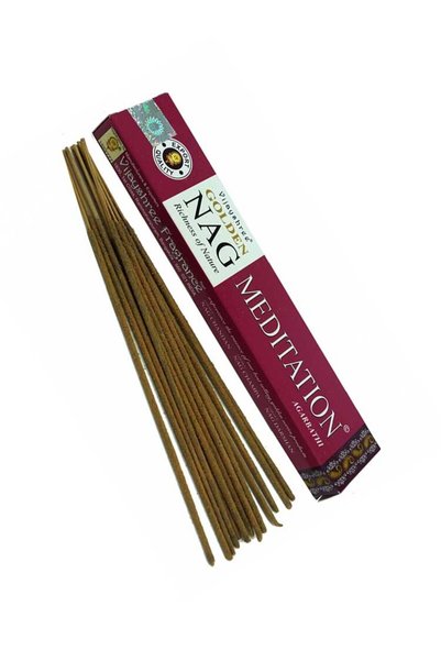 Vijayshree Fra grance Αρωματικά Στικ Δωματίου Διαλογισμού Golden Nag 15gr/15 ...