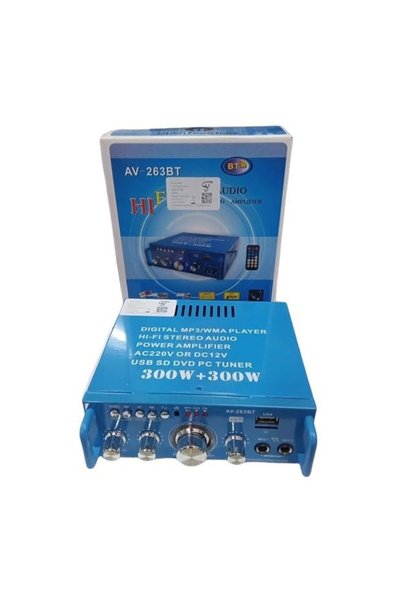 Rolinger Oems STEREO AMPLIFIER ΗΧΟΥ 2x300W HIFI AV-263BT
