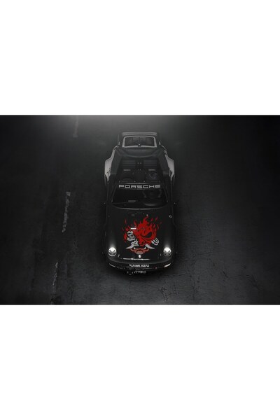 OEM Αφίσα Cyberpunk 2077 Porsche 911 Turbo Cabriolet Samurai, 61Χ90 εκ., Αφίσ...
