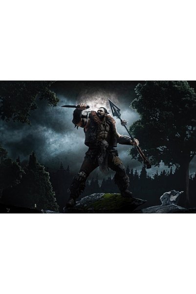 OEM Poster Kraven The Hunter din jocul Marvel's Spider-Man 2, 61x90 cm, poste...