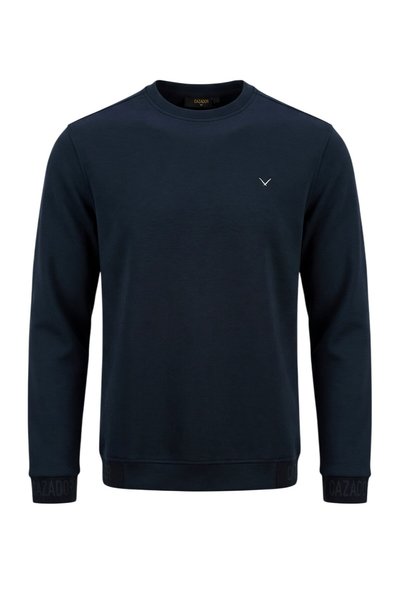 Cazador Men's Navy Blue Jazz 55940 Bis. Yk. Sweat Sweatshirt