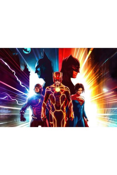 OEM Poster The Flash, artă poster film 4k, 61x90 cm, poster17914