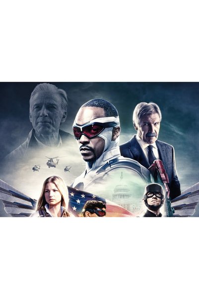 OEM Αφίσα Captain America Brave New World, 61x90 εκ., poster17501