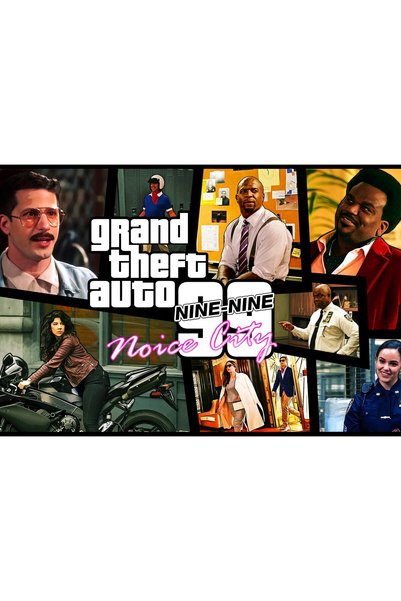 OEM Αφίσα Brooklyn Nine Nine Gta 5, 61x90 εκ., poster17599
