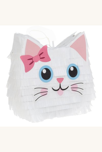Comerivo Pinata pisica de facut singur, kit creativ cu hartie si forme din ca...