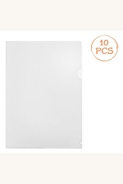 Comerivo Folii de Protectie pentru Documente A4, Set 10 Bucati, Transparente