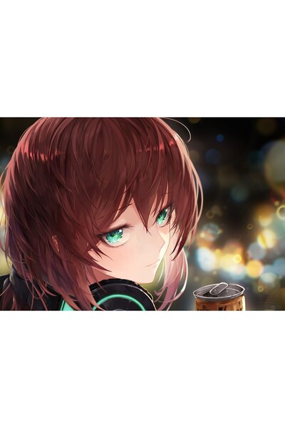 OEM Poster Anime Ochi Verzi 5k, 61x90 cm, poster17184