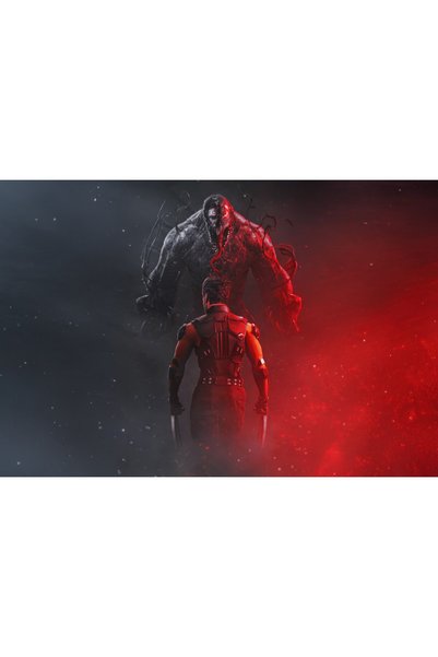 OEM Poster Wolverine X Venom Unleashed, 61x90 cm, poster17795