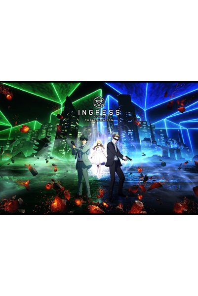 OEM Постер на японски анимационен сериал Ingress, 4k, 61x90 см, poster17259