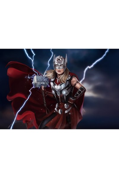 OEM Poster Lady Thor în îmbrățișare, 61x90 cm, poster20008