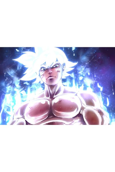 OEM Poster Goku Dragon Ball Super 4k Anime, 61x90 cm, poster18992