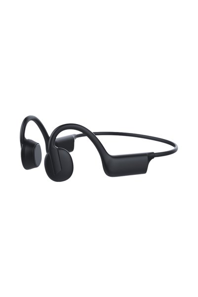 Generic سماعات أذن رياضية IPX-8 مع مؤشر LED للبطارية، سماعات بتقنية التوصيل ا...
