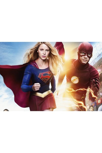 OEM Αφίσα Flash και Supergirl 2018, 61x90 εκ., poster18825