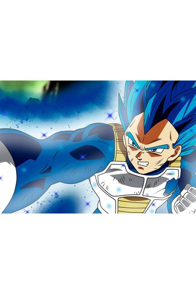 OEM Αφίσα Άνιμε Dragon Ball Super Vegeta SSJ Blue Full Power, 61x90 εκ., post...