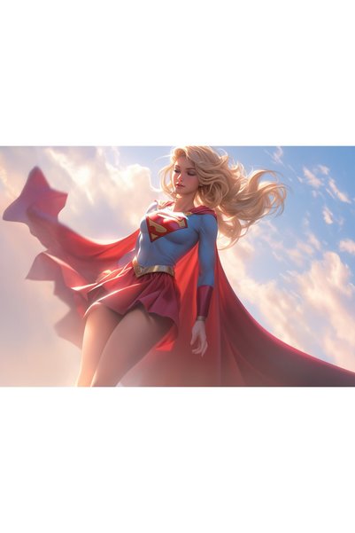 OEM Poster Supergirl Eroina de Oțel care se înalță, 61x90 cm, poster19390