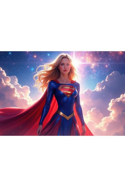 OEM Αφίσα Καλλιτεχνική Απειλή Supergirl, 61x90 εκ., poster21104