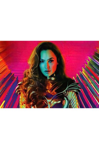 OEM Постер Wonder Woman 1984 Филмов арт 4k, 61x90 см, poster20682