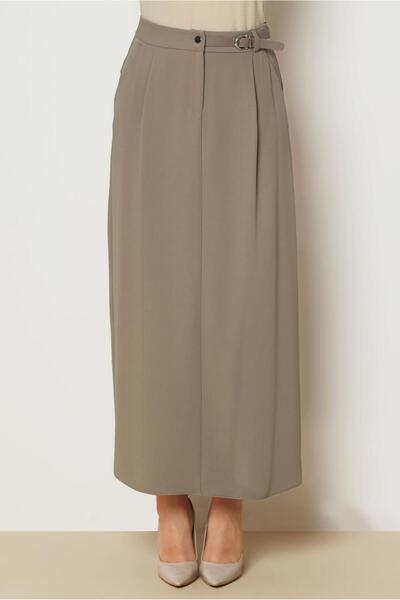 Alvina Belt-Detail Skirt 60775
