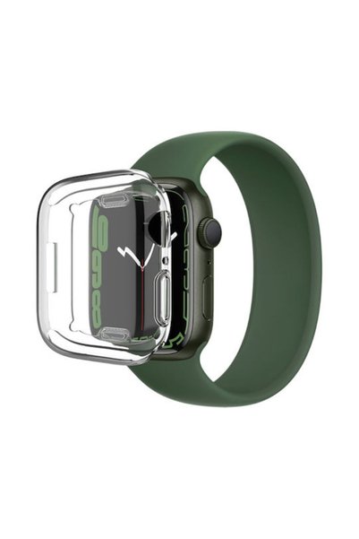 İmak Ux-3 Πλαστική Θήκη σε διαφανές χρώμα για Apple Watch Σειρά 7, 8, 9 - 41mm