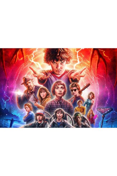 OEM Αφίσα Stranger Things Σεζόν 2 2017 4k, 61x90 εκ., poster21470