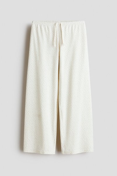 H&M Ribanalı Jarse Pijama Altı