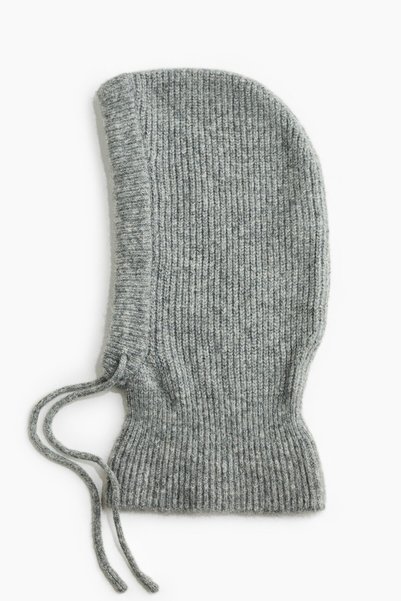 H&M Lastik Örgülü Kar Maskesi