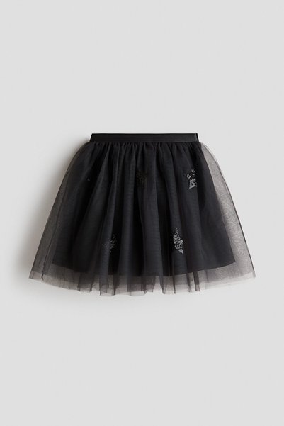 H&M Pullu Tül Etek