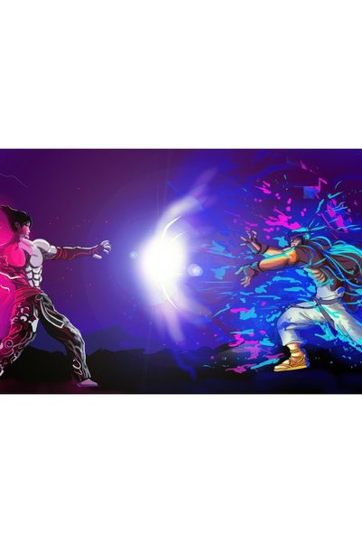 OEM Αφίσα Tekken εναντίον Street Fighter, 61x90 εκ., poster23213