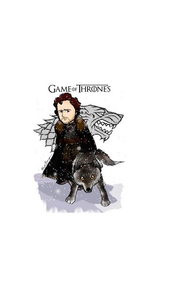OEM Poster Robb Stark Minimalism, 61x90 cm, poster24030
