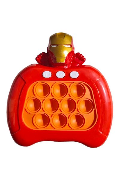 ETOY Joc interactiv Pop-It Consola, antistres, cu sunete si lumini, forma Iro...