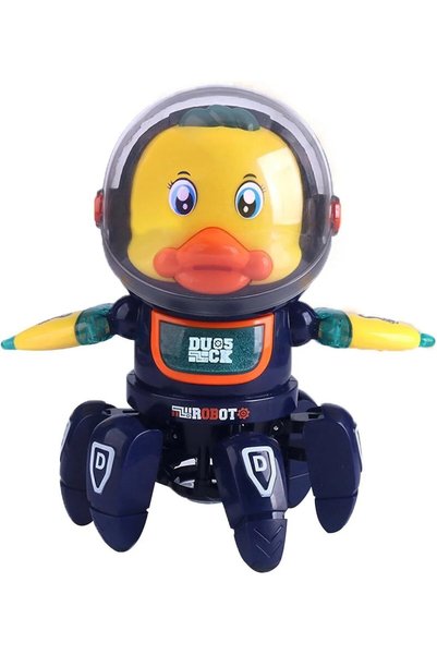 Salma Jucarie interactiva robot rata cu lumini si sunete, design astronaut, p...