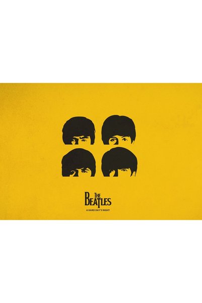 OEM Poster The Beatles Minimalism, 61x90 cm, poster24029