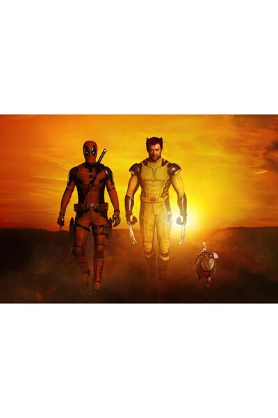 OEM Αφίσα Deadpool και Wolverine: Αυγή πάνω από τον Ορίζοντα, 61x90 εκ., post...